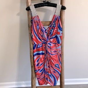 NWT T-Bags Contrast V-Neck Dress Size Small